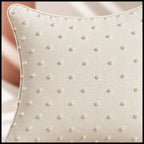 Pearl Dot Beaded Cushion Cover