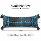 Fresh Boho Cotton Lumbar Cushion Cover