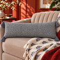 Heritage Print Jacquard Lumbar Cushion Cover
