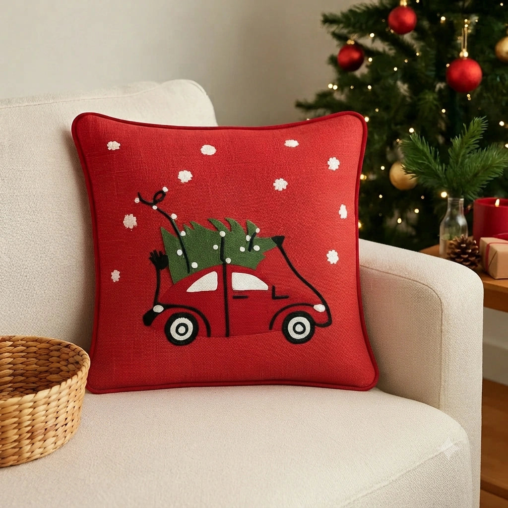 Merry Market Cushion Cover