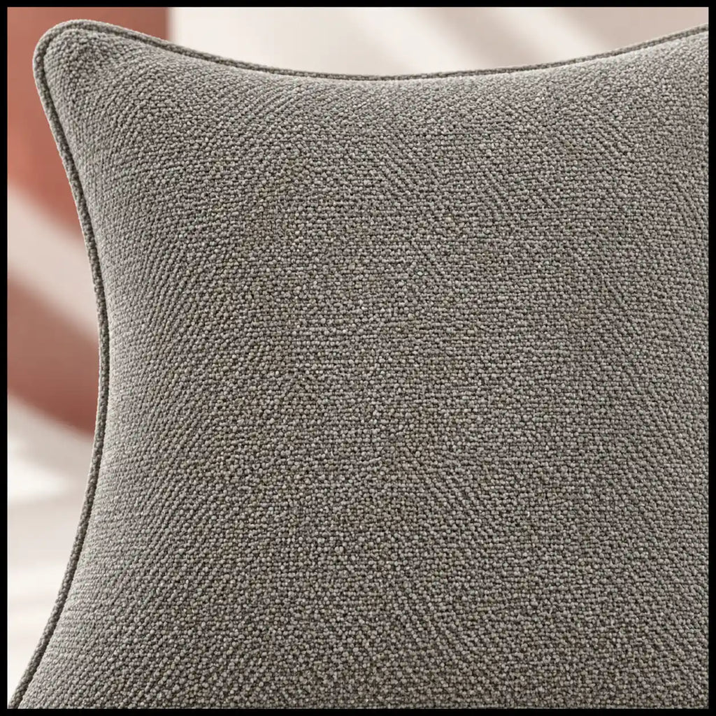 Luxe Boucle Beige Cushion Cover