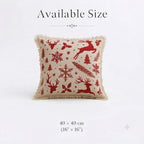 Christmas Cheer Printed Cushion Cover