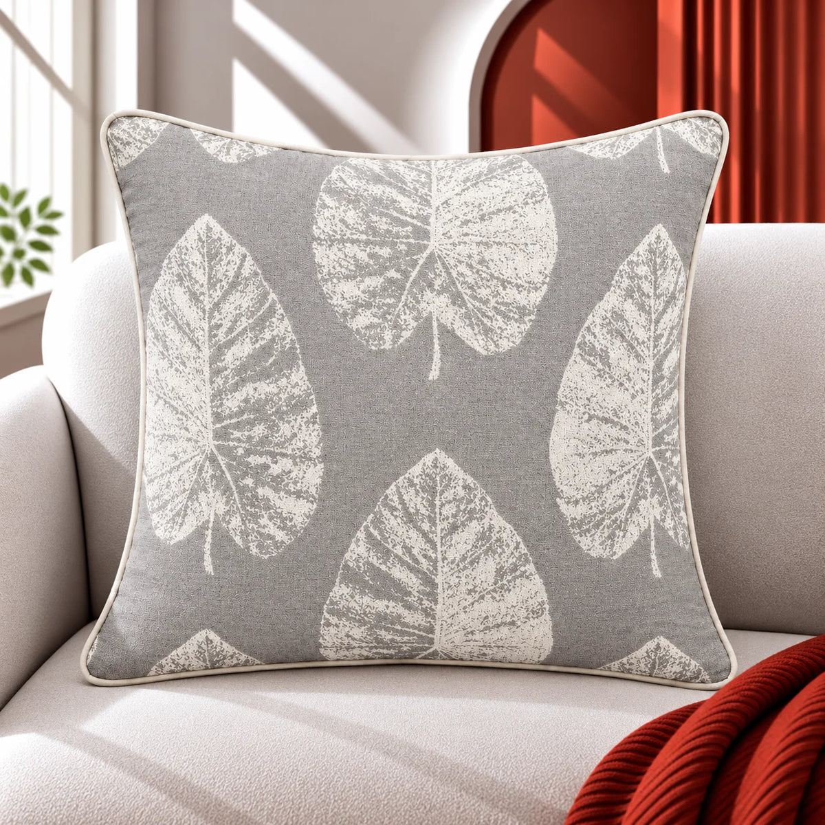 Heritage Petal Printed Cushion Cover