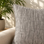 Luxe Ivory Solid Cushion Cover