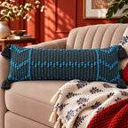 Fresh Boho Cotton Lumbar Cushion Cover