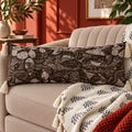 Vintage Bloom Jacquard Lumbar Cushion Cover