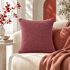 Luxe Boucle Dusty Rose Cushion Cover