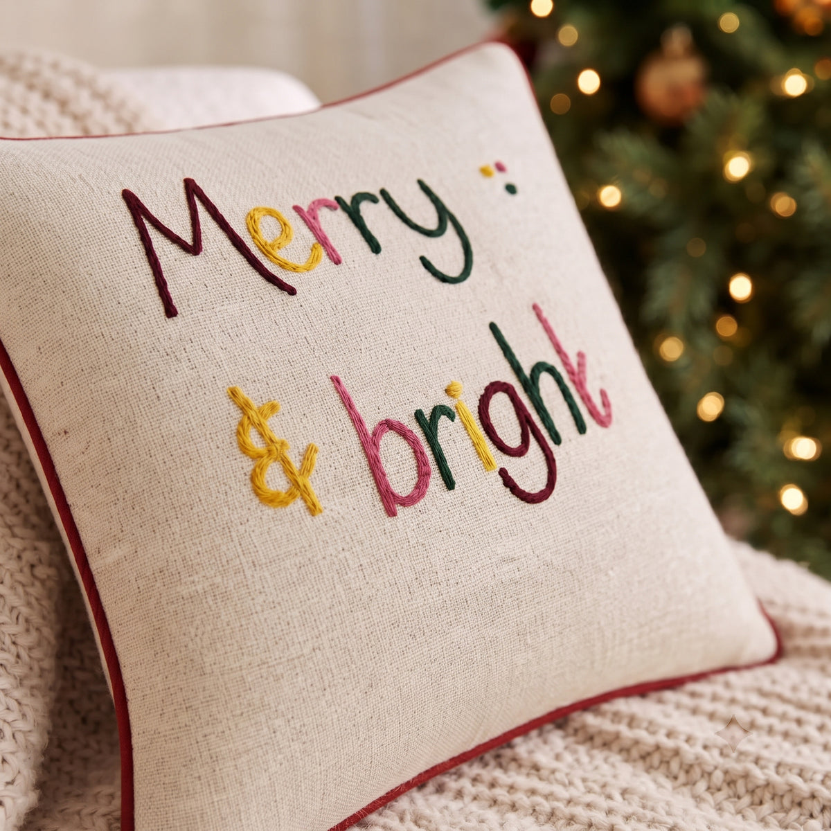 Merry Heritage Cushion Cover