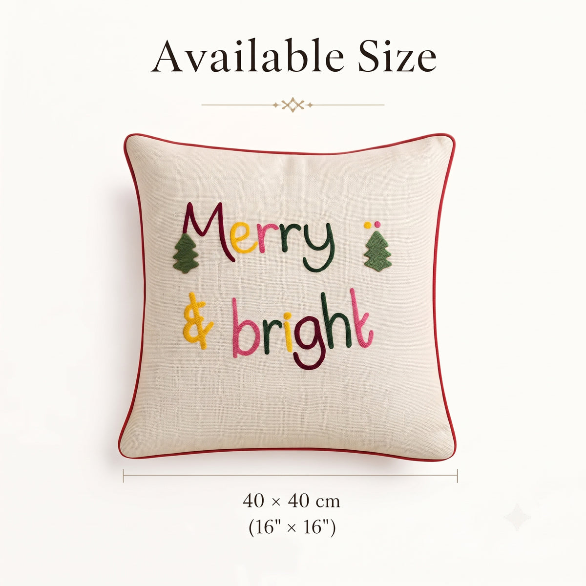 Merry Heritage Cushion Cover