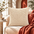 Heritage Lace Embroidered Cushion Cover