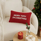 Merry Mistletoe Lumbar Cover