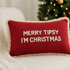 Merry Mistletoe Lumbar Cover