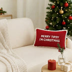 Merry Mistletoe Lumbar Cover