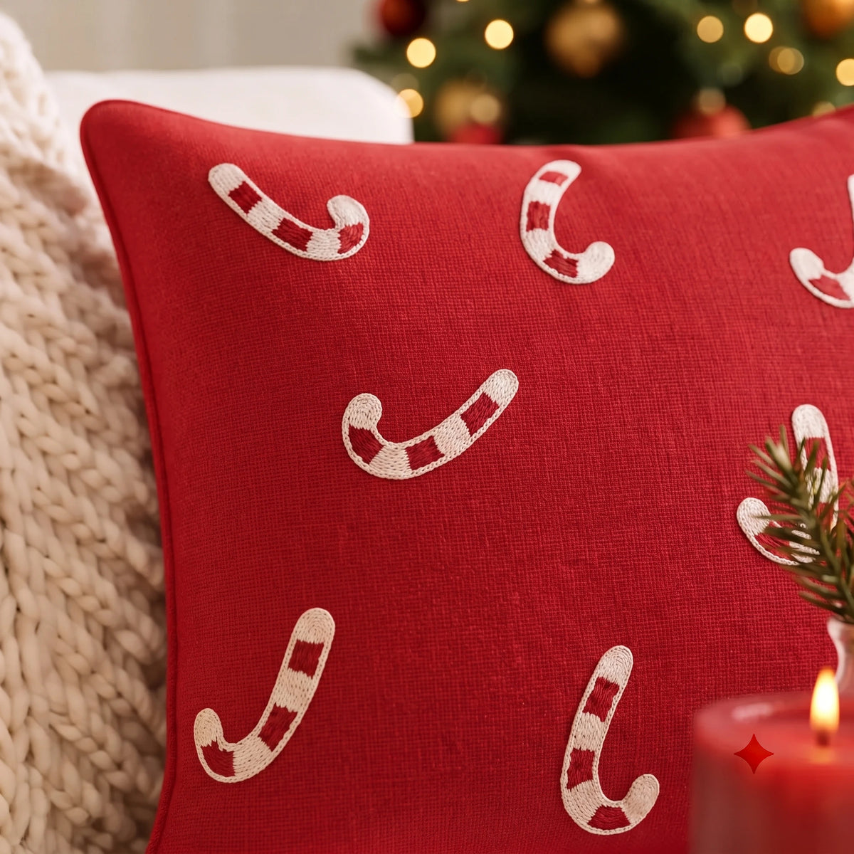 Santa’s Workshop Cushion Cover