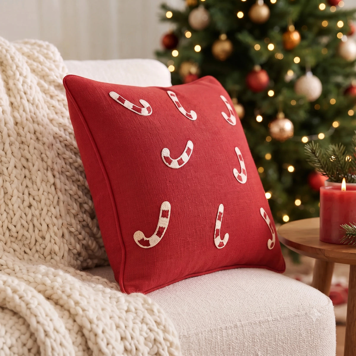 Santa’s Workshop Cushion Cover