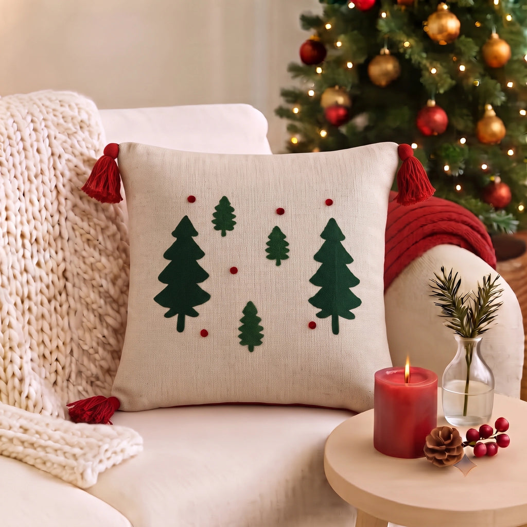 Jolly Pines Cushion Cover