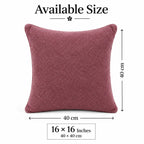 Luxe Boucle Dusty Rose Cushion Cover