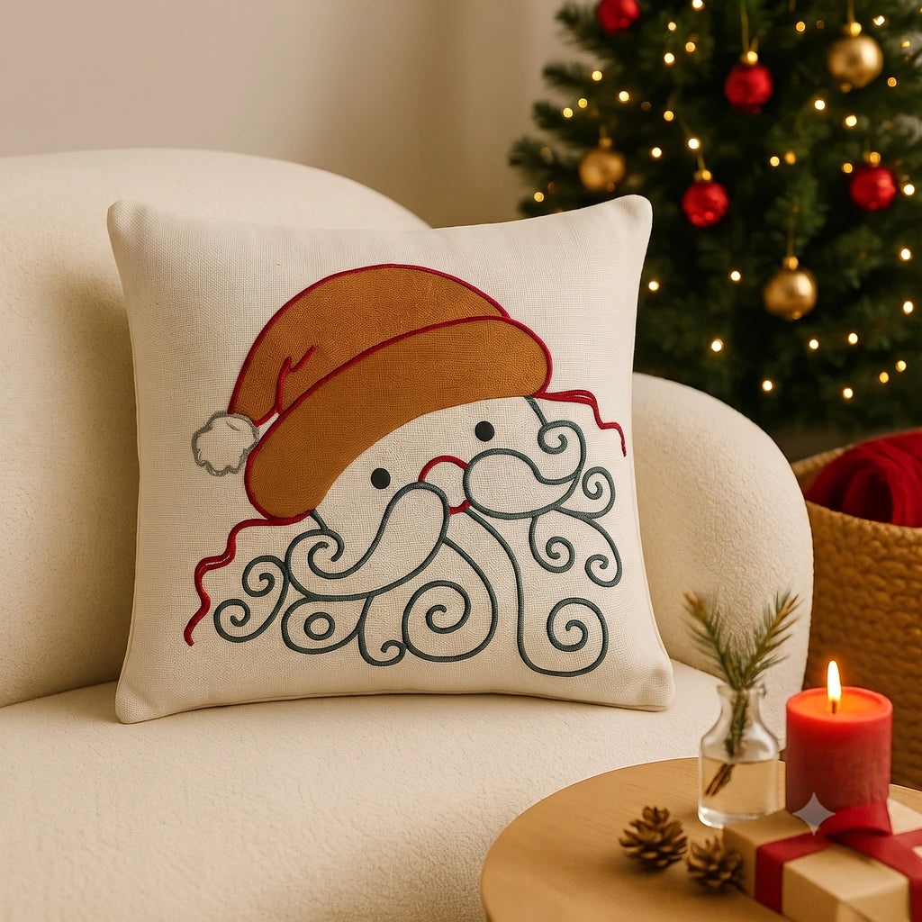 Cozy Santa Cushion Cover